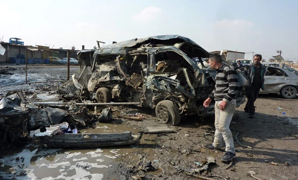Car bombs kill 36 in Iraq; Sunnis stage protests