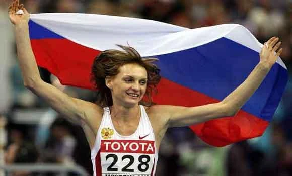Russian long jumper Kotova suspended for doping