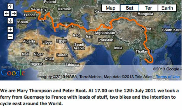 UK couple's round-the-world cycling quest ends in tragedy