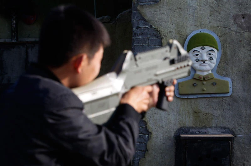 China TV extra dies 8 times a day as Japanese soldier