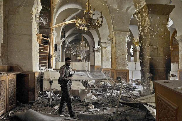 Syria rebels seize iconic Aleppo mosque: watchdog