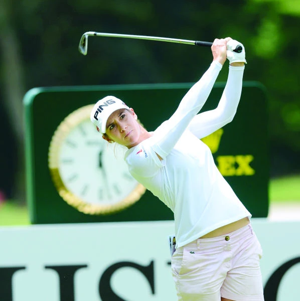 Munoz leads after 1st round at HSBC Champions