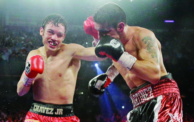 Boxer Chavez Jr. suspended, fined for doping