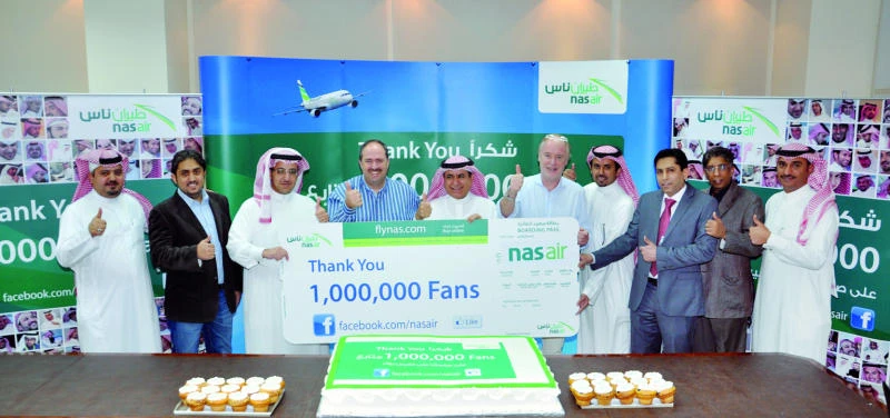 Nasair reaches milestone with over 1 m fans on Facebook