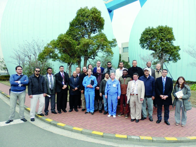 Saudi delegation tours sewage treatment, recycling plants in Japan