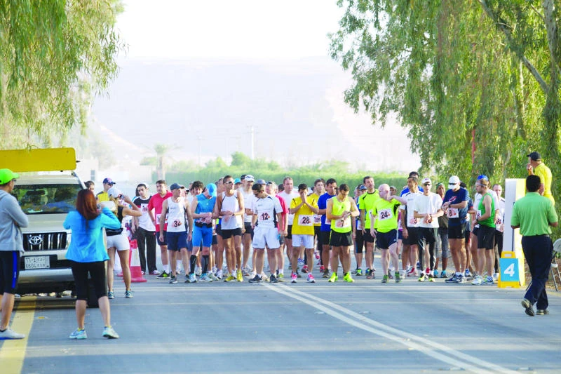 Cusack, Anderson rule 2013 uFM Riyadh Marathon