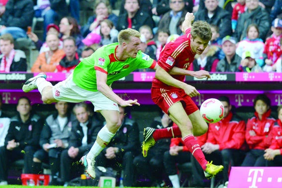 Bayern rallies to floor Fortuna