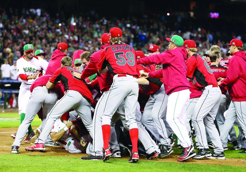 Canada routs Mexico in brawl-marred game; Puerto Rico advances