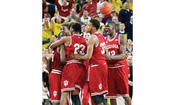 Zeller lifts Indiana to Big Ten title