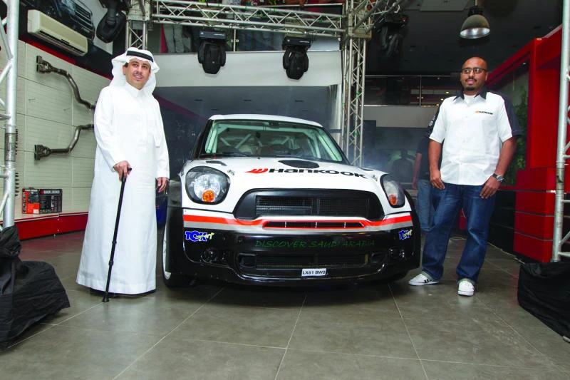 Hankook Racing’s Saeed Al-Mouri unveils his new Mini Countryman RRC