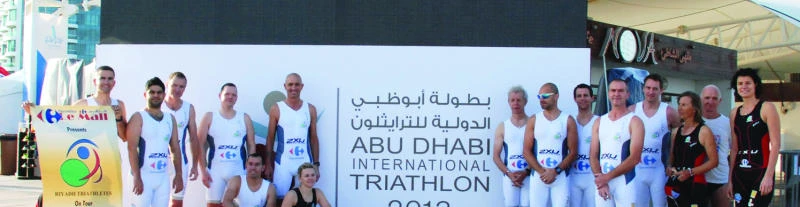 Riyadh Triathletes test mettle in Abu Dhabi Int’l Triathlon