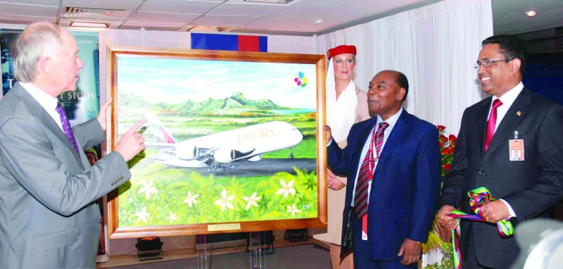 Emirates operates first commercial A380 flight to Mauritius