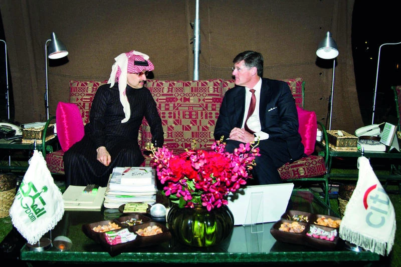 Alwaleed, Corbat discuss future plans of Citigroup