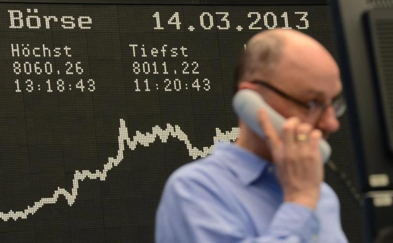 Equity markets up, dollar rises to seven-month high