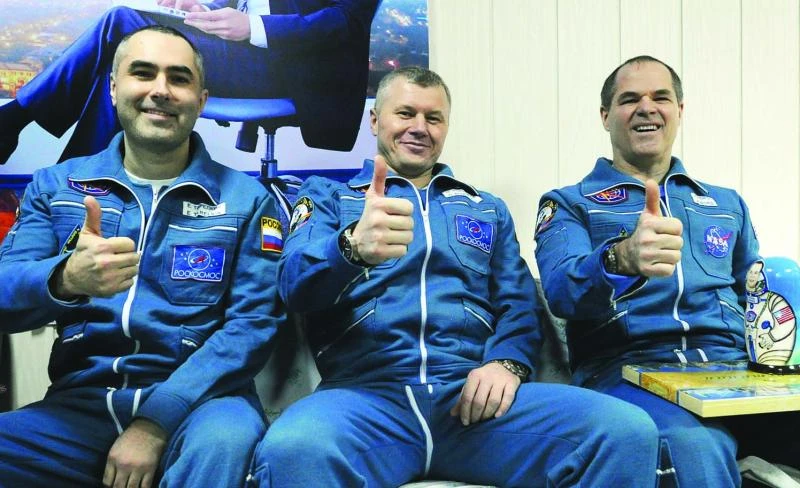 Space trio lands on Earth from ISS