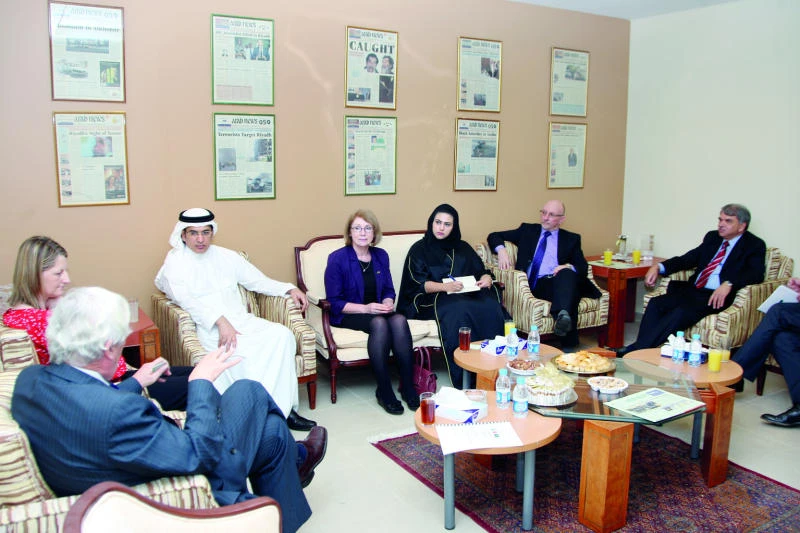 Irish minister visits Arab News