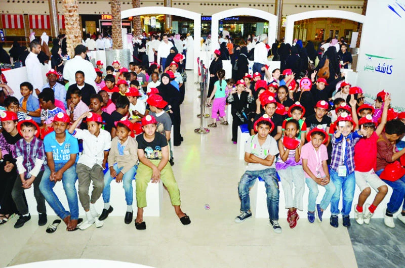 Orphans train to fight fire in mock drill
