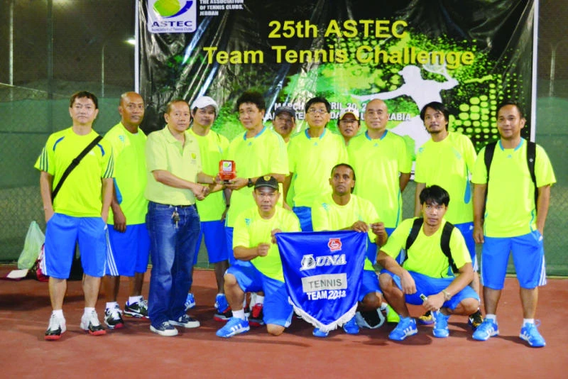ASTEC 25th team tennis tourney opens