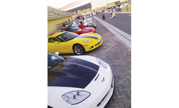 Chevrolet hosts drag day event for Corvette owners in UAE