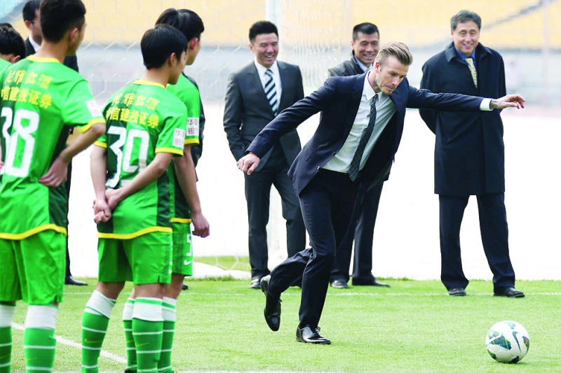 China boss needs the Becks effect