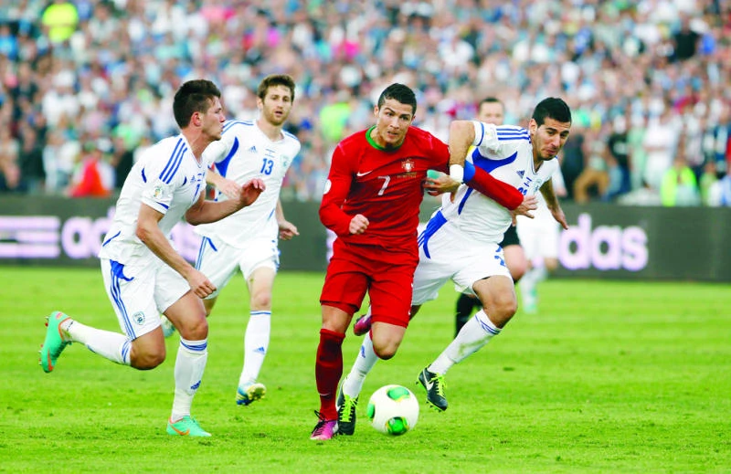 Portugal snatches late 3-3 draw with Israel
