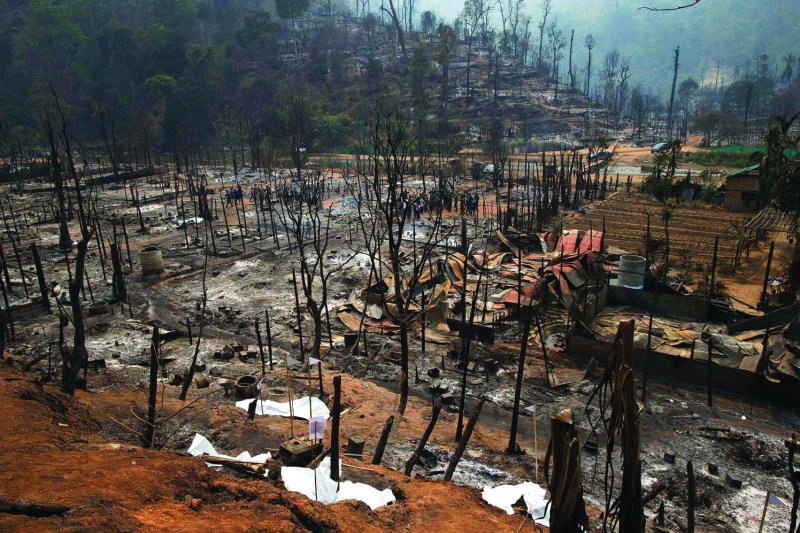 Myanmar calm as army takes control after violence