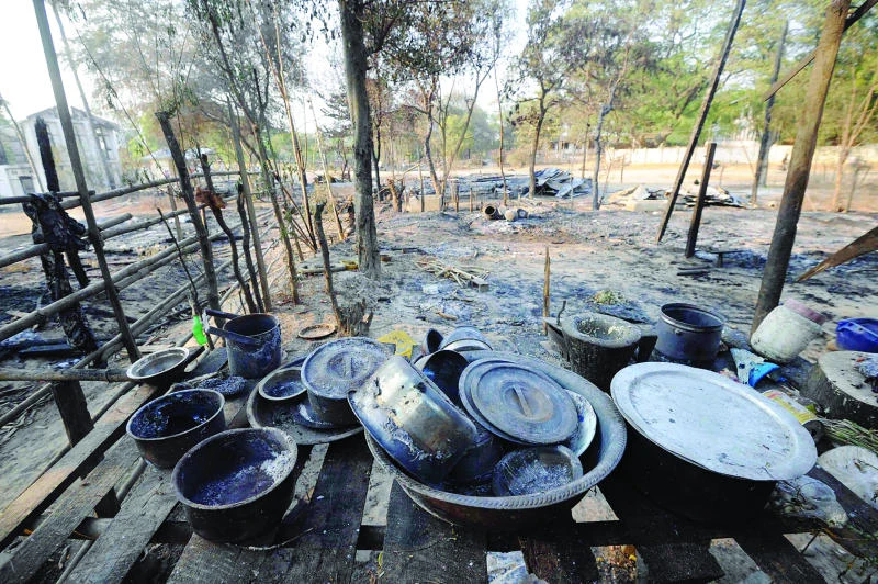 Fresh communal clashes rock central Myanmar