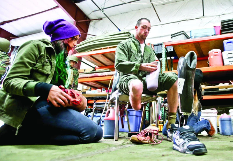 Amputee veteran helps train US troops
