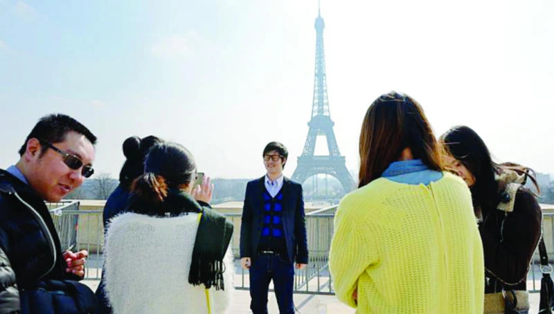 ‘I love Paris’ may soon be passe for Chinese tourists
