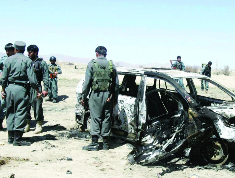 Karzai in Qatar to discuss peace; NATO attack kills two children