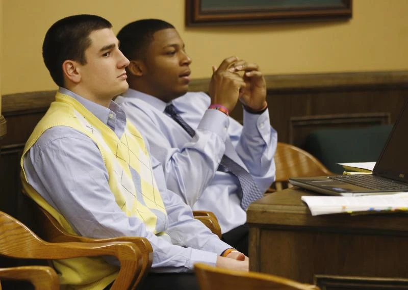 2 US students found guilty of rape