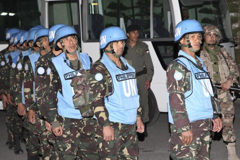 Freed by FSA, Filipino soldiers arrive in Jordan
