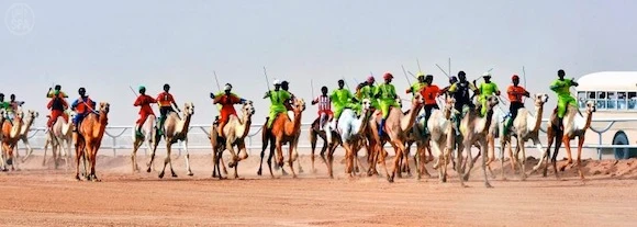 Janadriyah festival starts with camel race