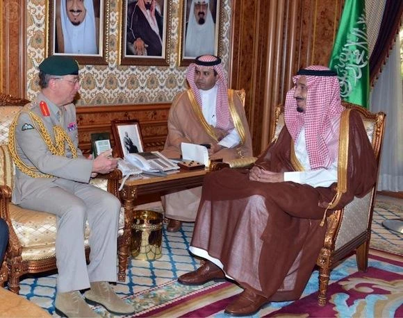 Crown Prince receives chief of British defense staff