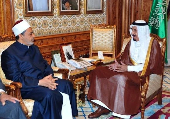Crown Prince receives Sheikh of Al-Azhar