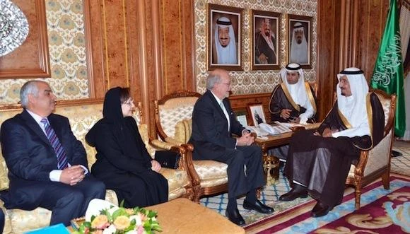 Crown Prince receives UNICEF director