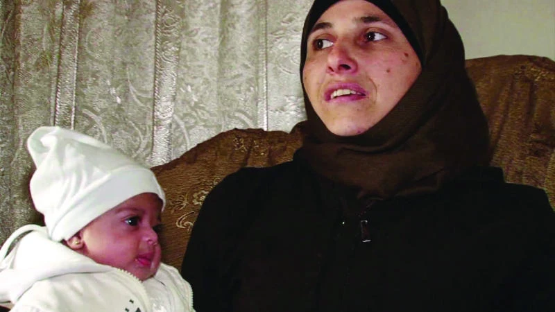 In north Syria, eating herbs to survive