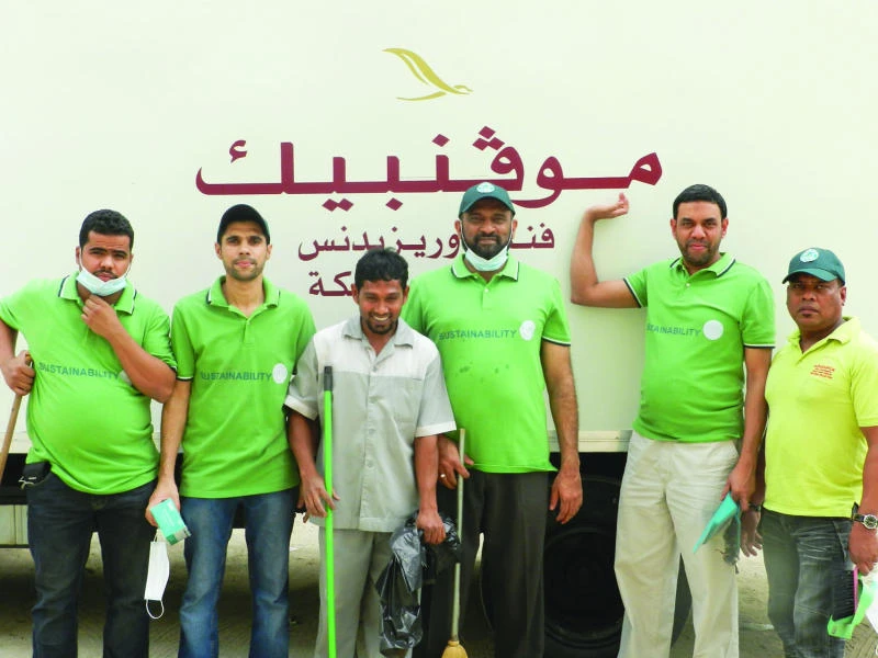 Movenpick Hotel Makkah staff join clean-up drive