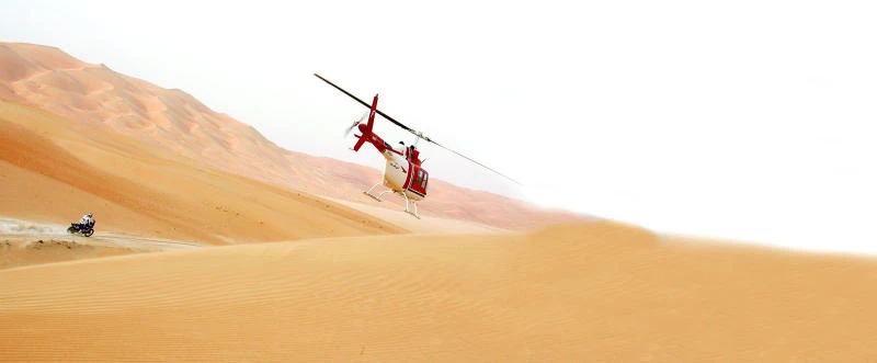Abu Dhabi Aviation plays key role in Desert Challenge
