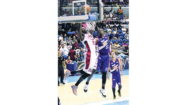 Shorthanded Ginebra slips past Air21