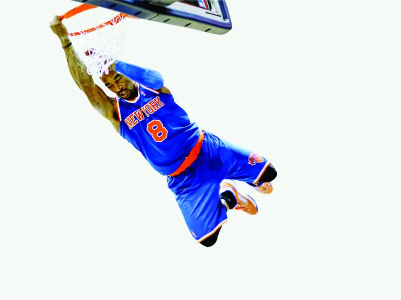 Anthony scores 40 points as Knicks beat Hawks 95-82