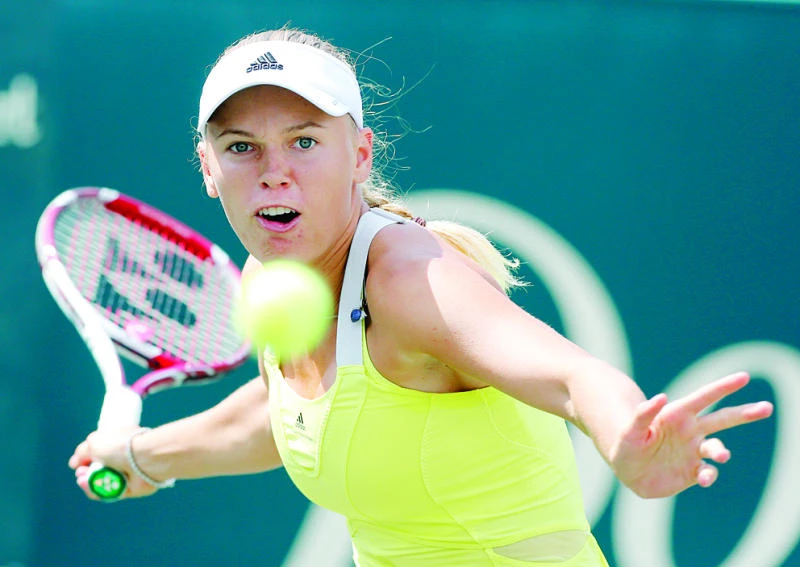 Wozniacki has it easy at Family Circle