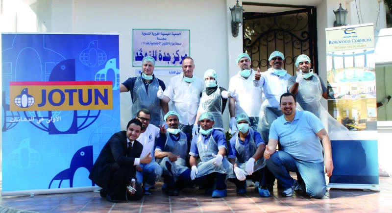 Rosewood Corniche team paints a smile on youngsters’ faces