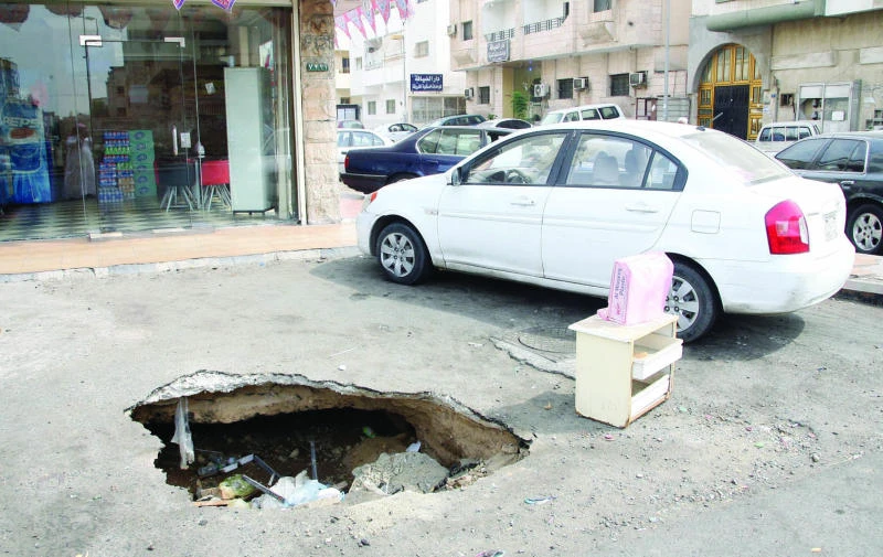 50,000 Jeddah potholes fixed