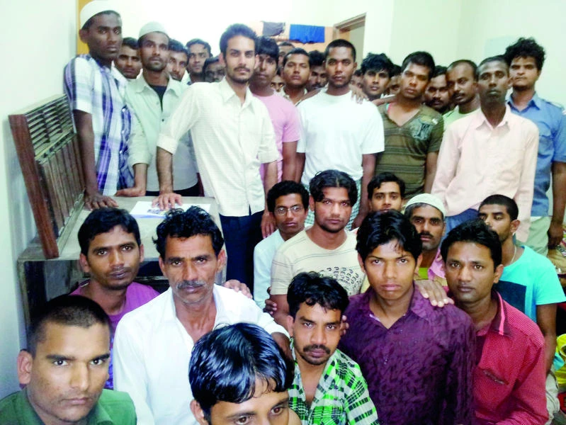 Employer abandons 82 workers
