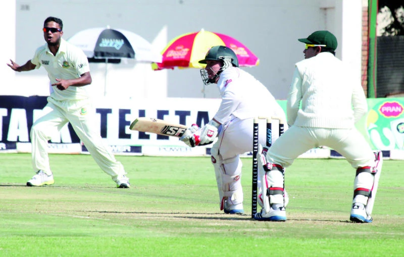 Taylor ton boosts Zimbabwe in first Test