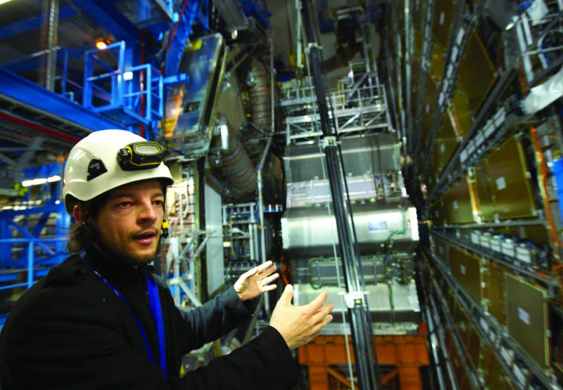 Captive particles and Dr. Who show the human side of physicists