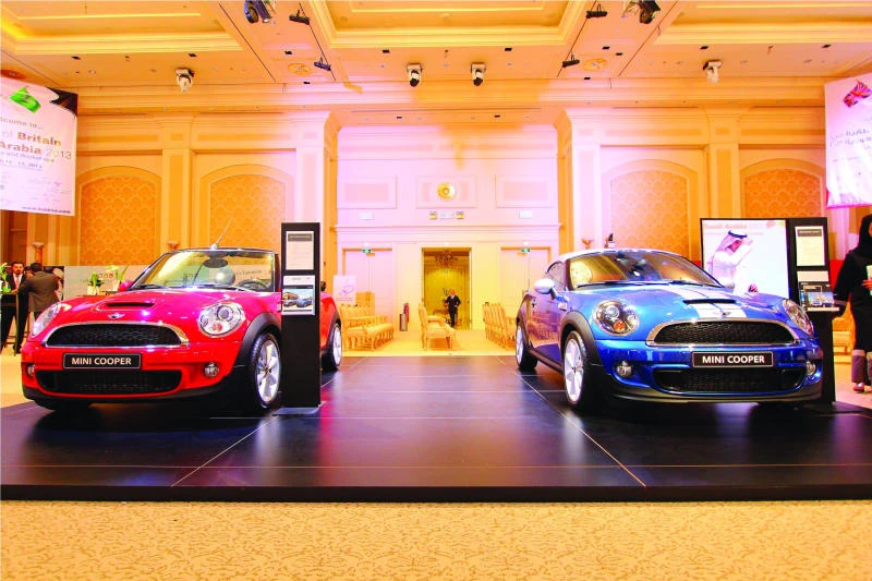 Unique MINI brand showcases at the Best of Britain Saudi Arabia 2013