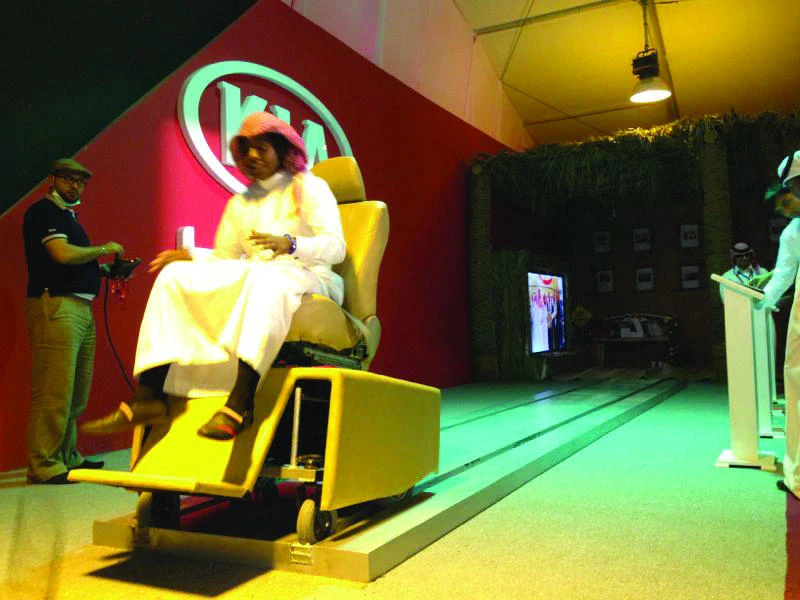 KIA ALJABR runs interactive road safety campaign for Janadriyah visitors