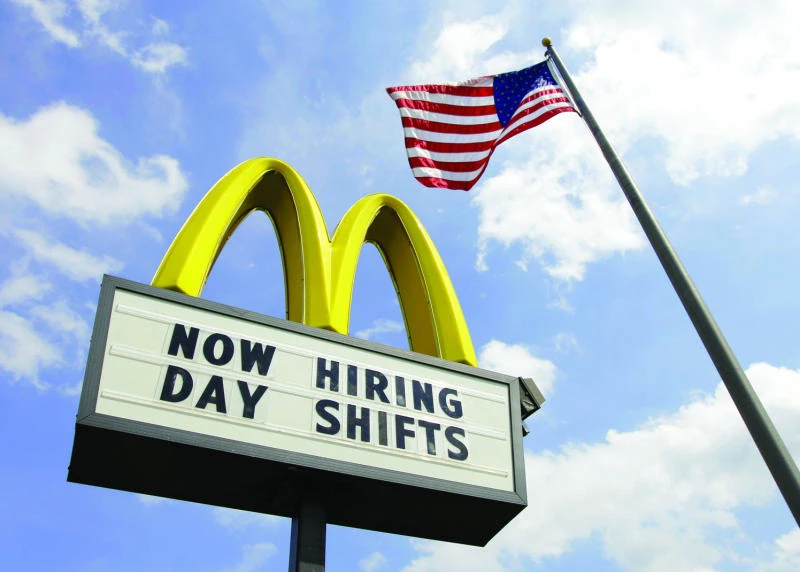 McDonald’s profit edges up but global sales down